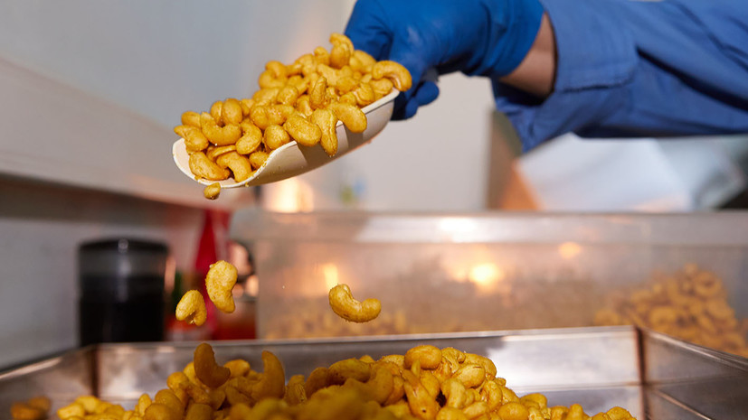 Столичный производитель нарастил выпуск продукции из орехов на 25% в 2023 году