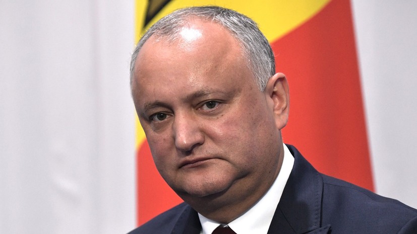 Додон: курс властей на разрушение отношений с Россией наносит непоправимый ущерб Молдавии