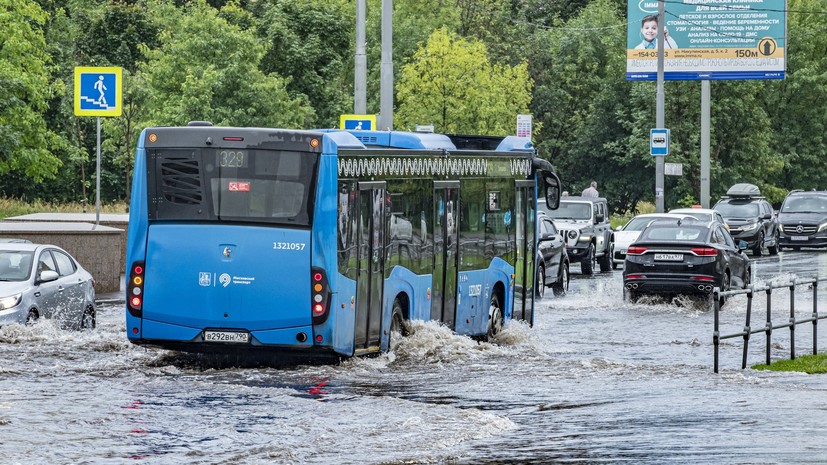 Синоптик Позднякова: Москву 26 июля накрыл самый сильный дождь в истории