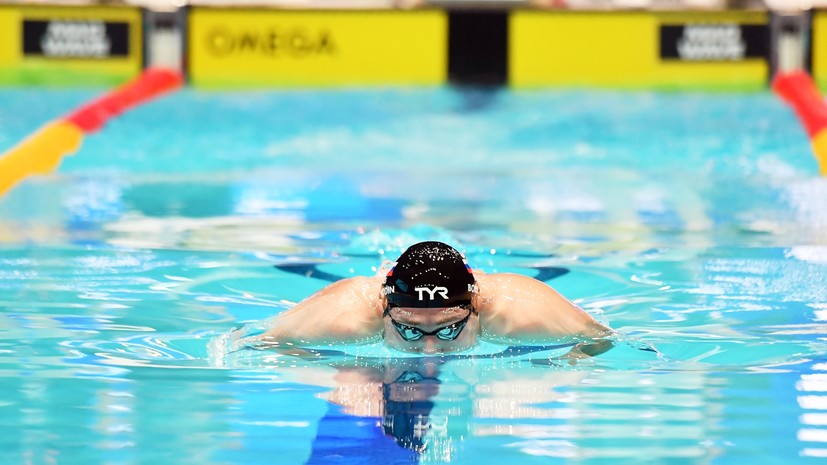 Бородин победил на двухсотметровке комплексным плаванием на Кубке России в Казани