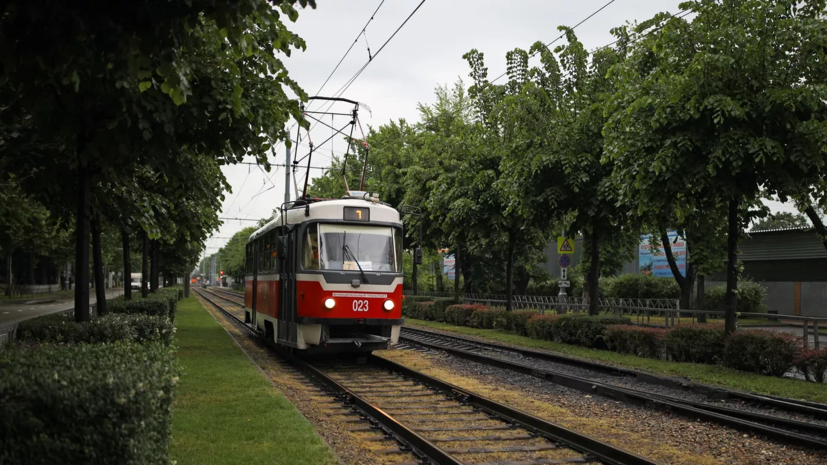 В Москве создадут прогулочную зону у модели трамвая «Татра-Т3» на «Курской»