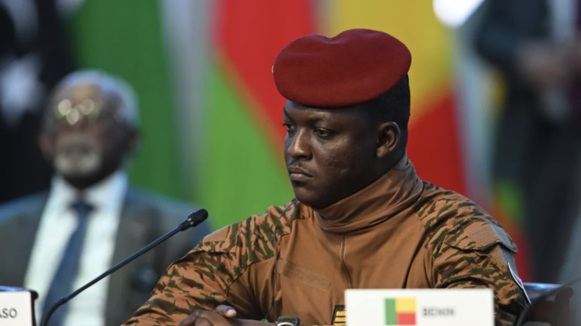 The President of the transition period of Burkina Faso spoke about the ...