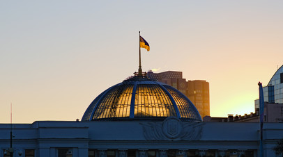 Купол здания Верховной рады Украины