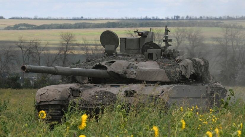 «Уничтожено несколько единиц техники»: в группировке «Восток» рассказали об отражении танкистами атаки ВСУ