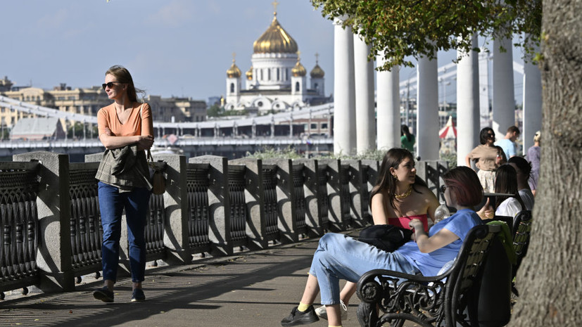 В МЧС предупредили о жаре до +34 °С в Москве в выходные