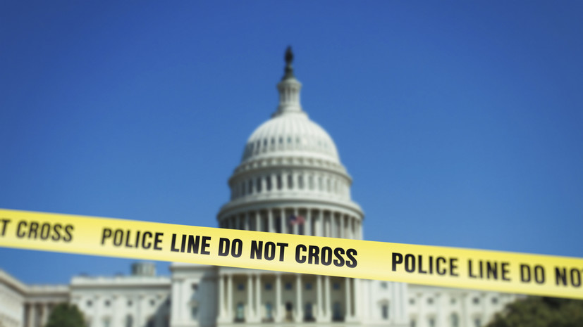 Полиция сообщила о возможном нахождении вооружённого человека в здании конгресса США