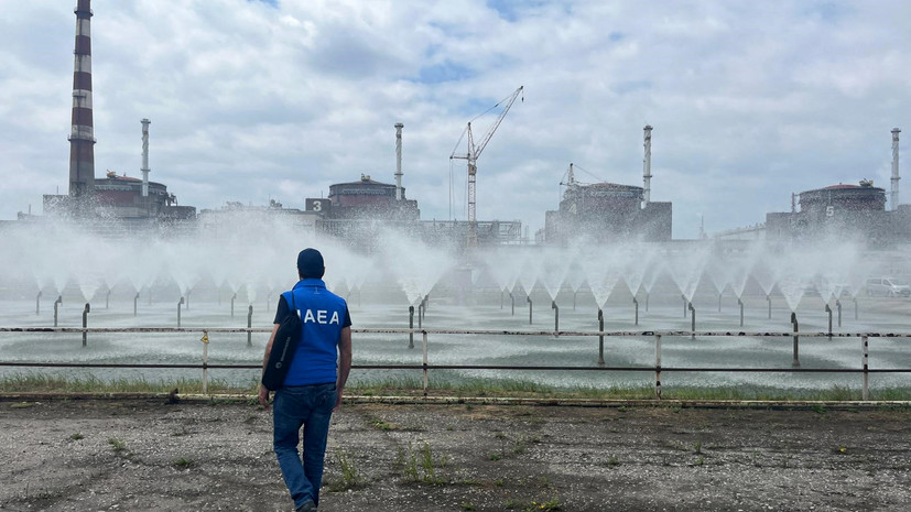 На Запорожской АЭС прошла очередная ротация экспертов миссии МАГАТЭ