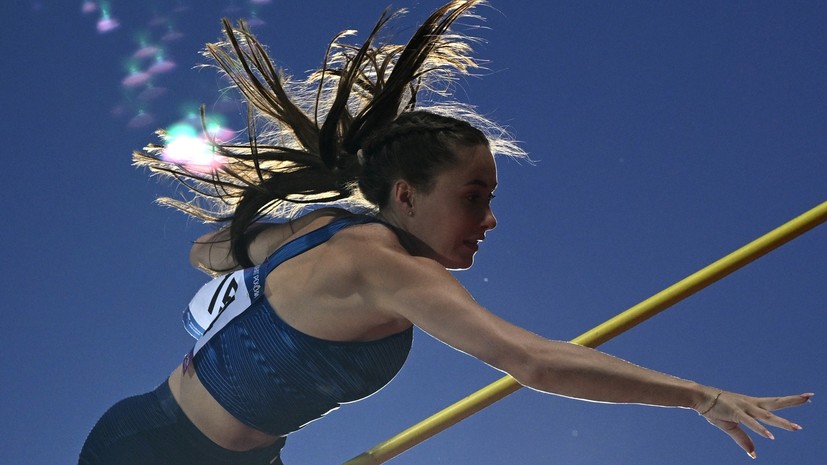 Триумф и провал: Кнороз стала чемпионкой страны в прыжках с шестом, Меньков остался без медалей в длине