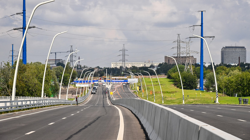 Бочкарёв рассказал о ходе строительства эстакад на участке южного направления МСД