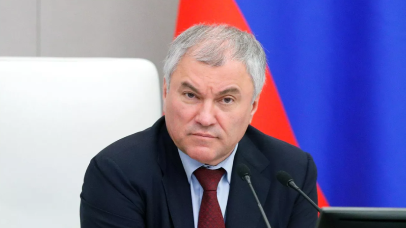 Володин выразил мнение, что Зеленский повторит судьбу Саакашвили