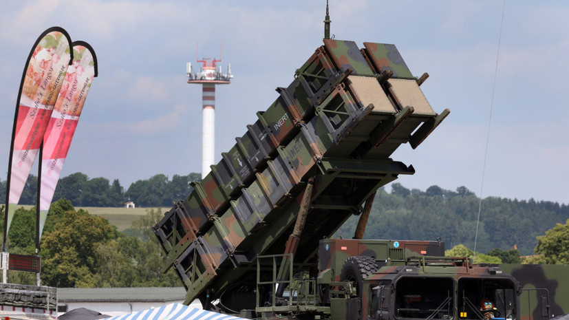 Германия направила на Украину две пусковые установки Patriot