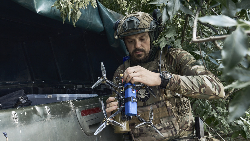 МО: пресечена попытка ВСУ совершить террористическую атаку БПЛА на территории России