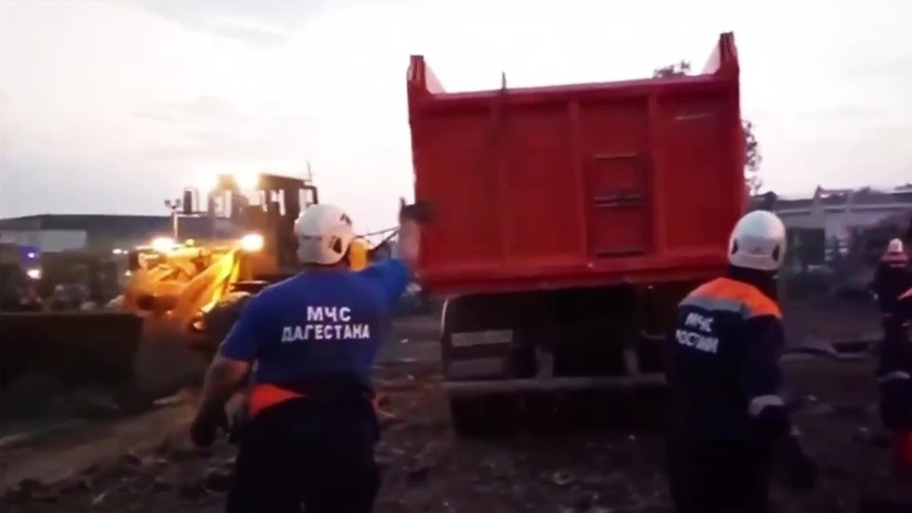 Глава Дагестана назвал причиной взрыва на АЗС жадность