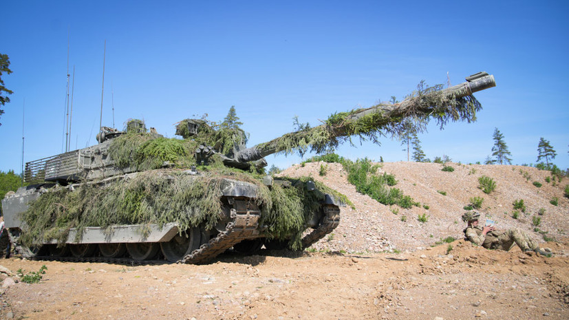 Военная хроника рассказала о проблемах с Challenger 2 у ВСУ