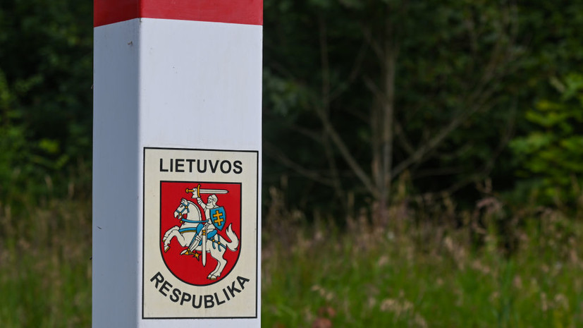 Литва оставила работать лишь четыре пункта пропуска на границе с Белоруссией