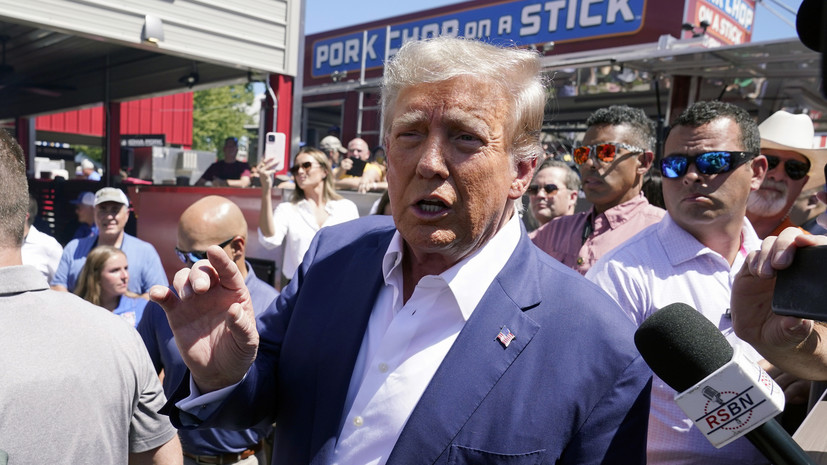 Трамп: США катятся в ад из-за резкого ослабления доллара