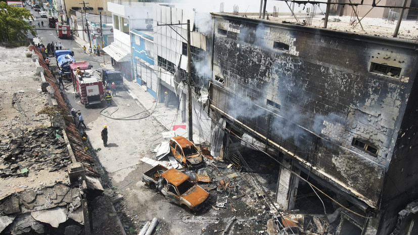 Число погибших из-за взрыва на юге Доминиканы возросло до 32