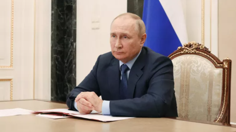 Путин выразил соболезнования в связи с авиакатастрофой в Тверской области