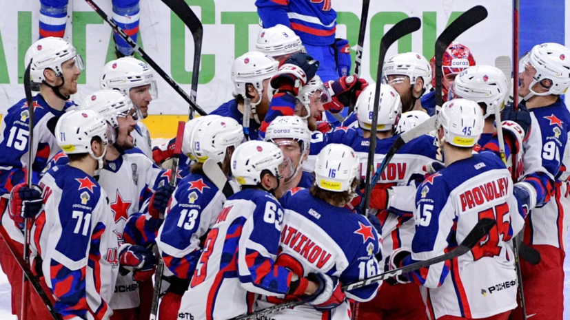 ЦСКА обыграл «Динамо» в матче Кубка мэра Москвы по хоккею