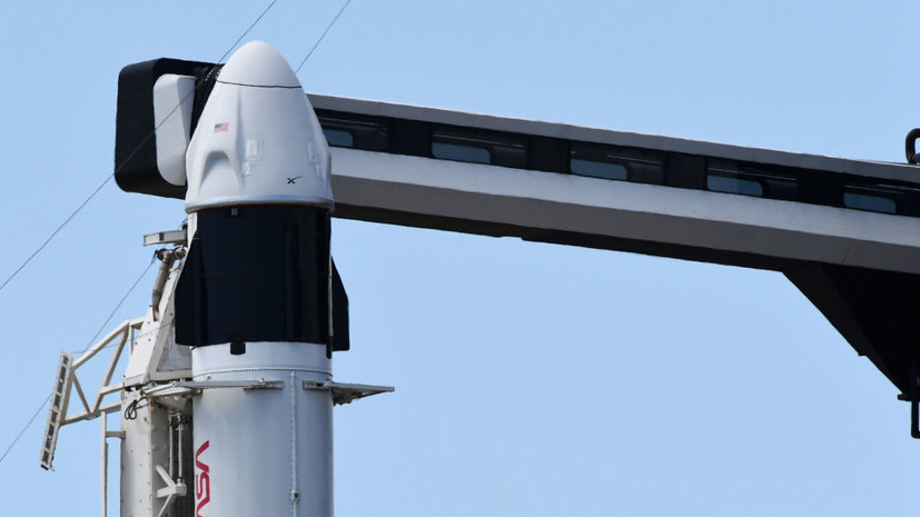 Ракета с кораблём Crew Dragon стартовала к МКС с космодрома в США