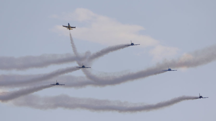 ГБР возбудило дело после столкновения самолётов в Житомирской области