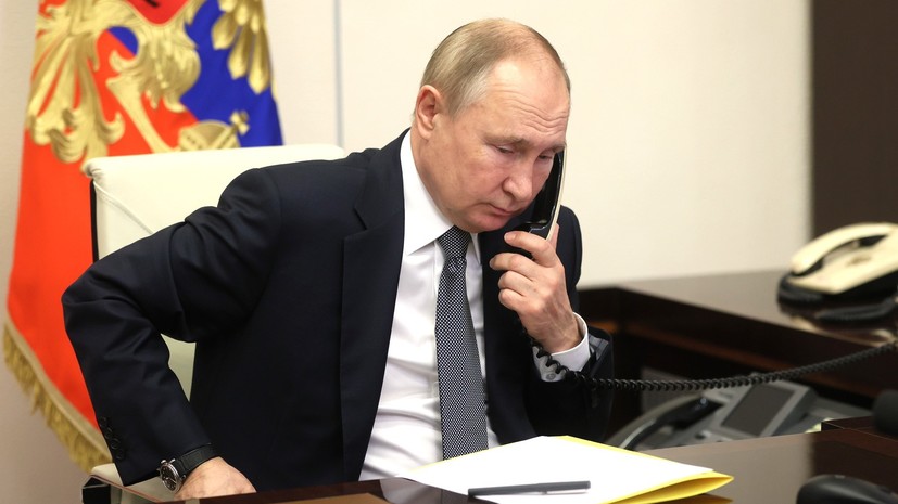 Песков: разговор Путина с экипажем «Алёши» был долгим