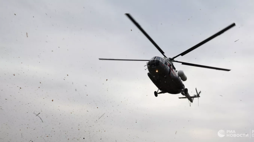 Вертолёт Ми-8 упал в Челябинской области
