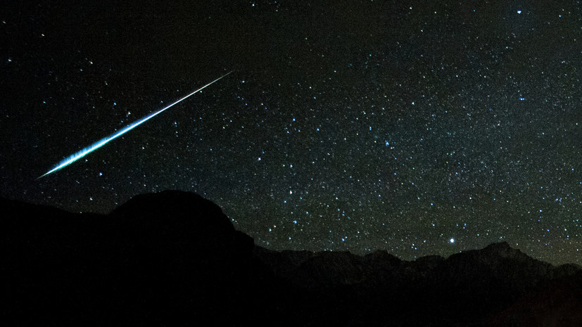 Яркий метеор пролетел над Иркутской областью