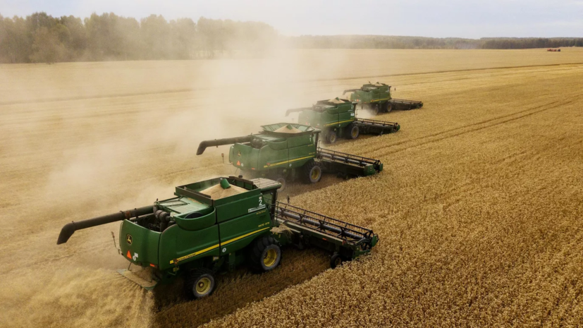 Минсельхоз: в России сбор зерна превысил 105 млн т