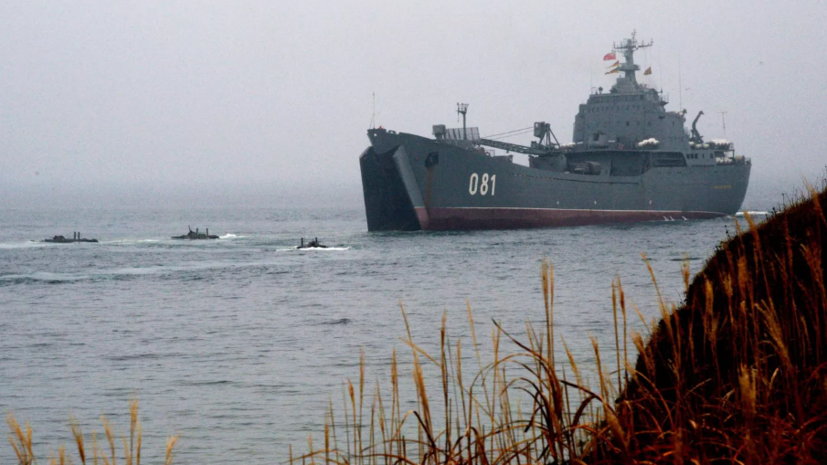 Корабли ТОФ зашли в Приморье для эвакуации людей из-за подтопления