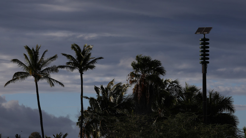 Синоптики предупредили о риске распространения пожаров на Гавайях из-за ветра