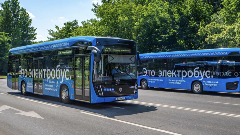 Собянин: электробусы перевезли более 350 млн пассажиров за пять лет