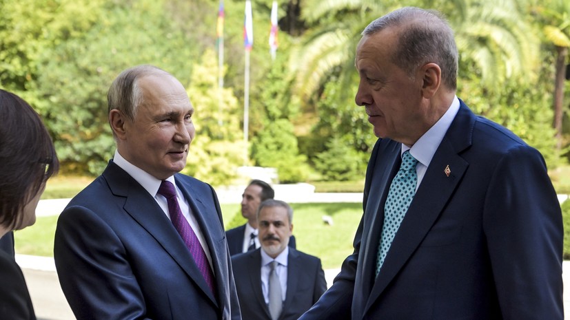 Президенты России и Турции завершили переговоры в Сочи