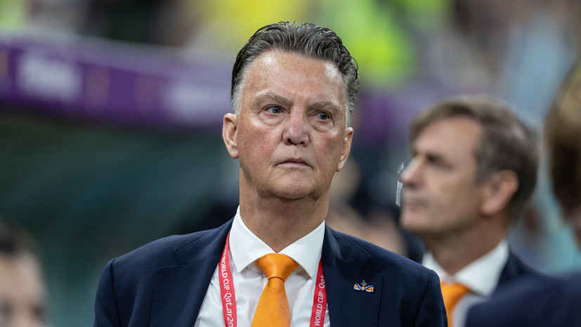 Ван Гал считает, что победу Аргентины на ЧМ-2022 сфальсифицировали ради Месси