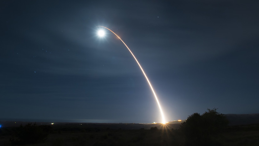 Пентагон сообщил, что США проведут испытания баллистической ракеты Minuteman III