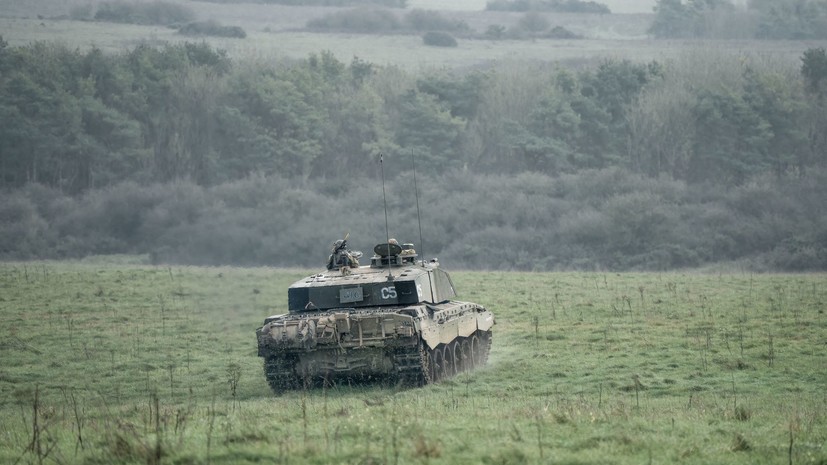 Глава Минобороны Британии подтвердил уничтожение танка Challenger 2 на Украине
