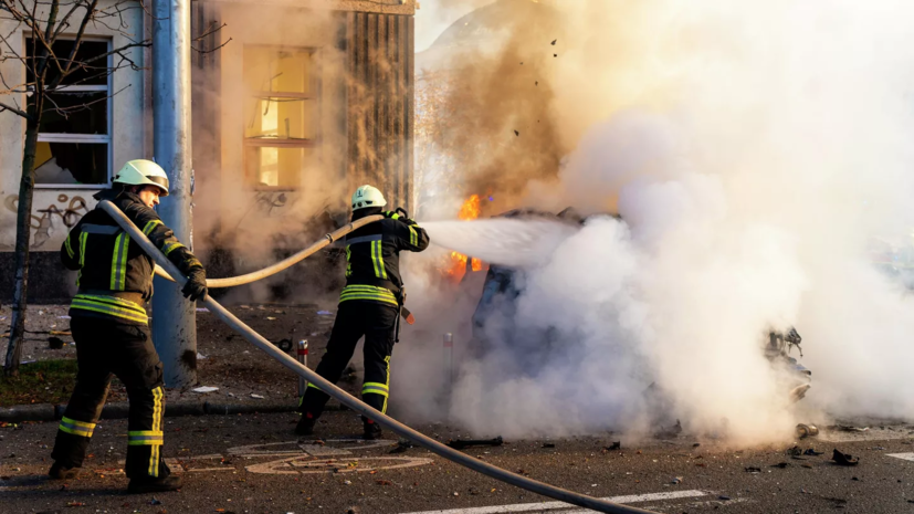 На Украине сообщили о повреждении складских помещений в Киевской области