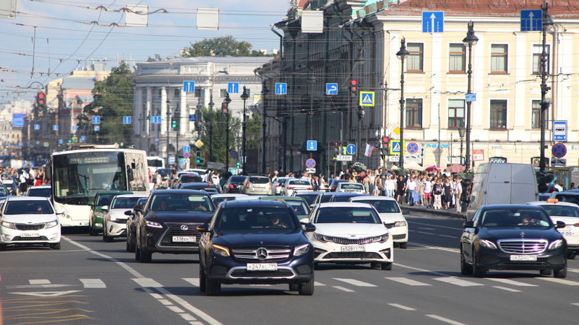 В центре Петербурга изменится дорожное движение 8 и 9 сентября из-за киносъёмок