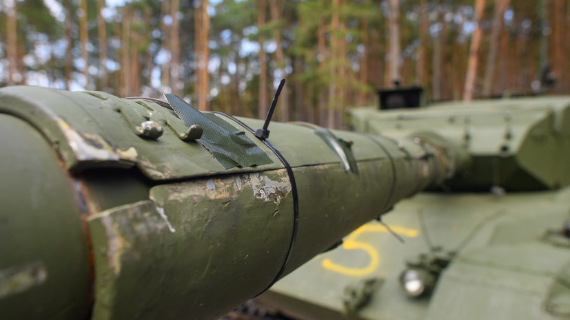 В Дании сообщили о прибытии первых десяти танков Leopard на Украину