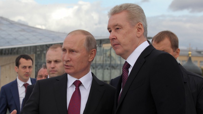 Путин и Собянин открыли движение на МЦД-4