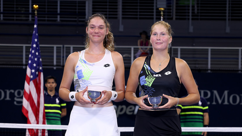 Гурьева стала победительницей US Open среди юниоров в паре