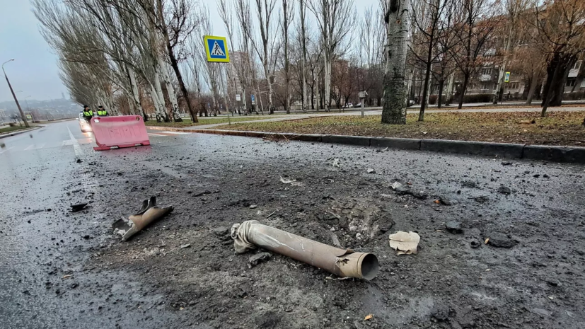 ВСУ выпустили ещё восемь кассетных снарядов по Горловке в ДНР