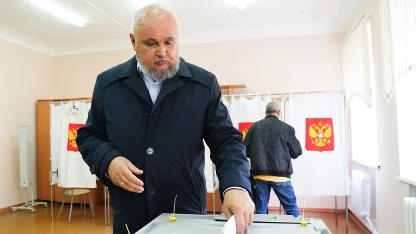 Действующий губернатор Кузбасса Цивилёв побеждает на выборах с 85,24% голосов