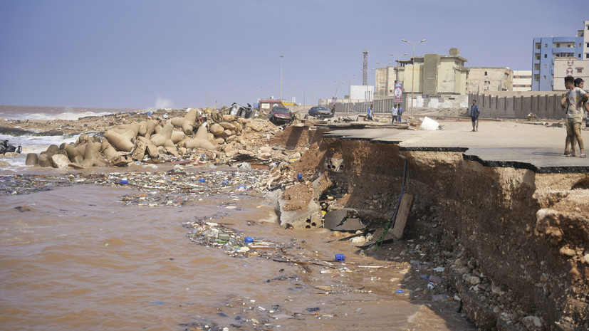 Путин выразил Ливии соболезнования в связи с жертвами из-за наводнения