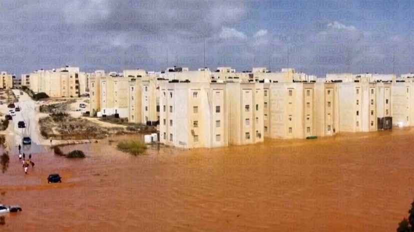 Al-Hadath: число погибших из-за наводнения в Ливии возросло до 6 тысяч