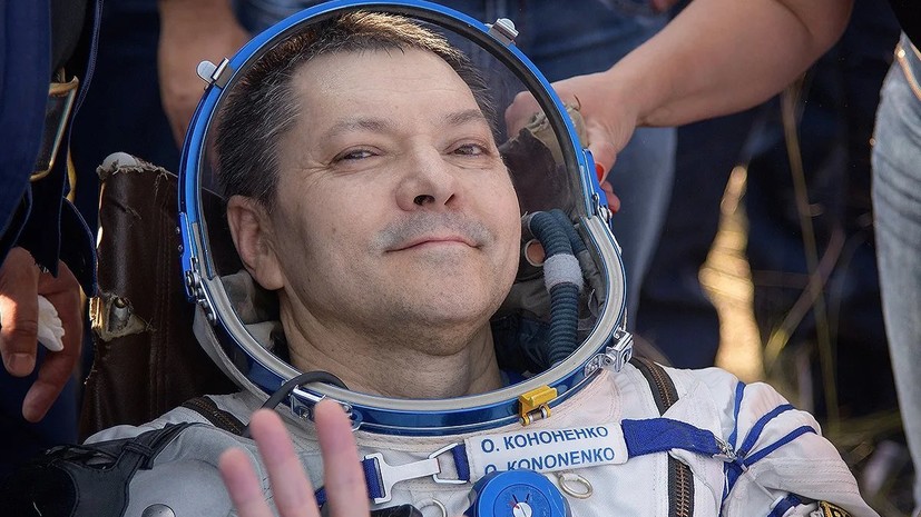 Космонавт Кононенко рассказал, что в экспедицию возьмёт флаг РКЦ «Прогресс»