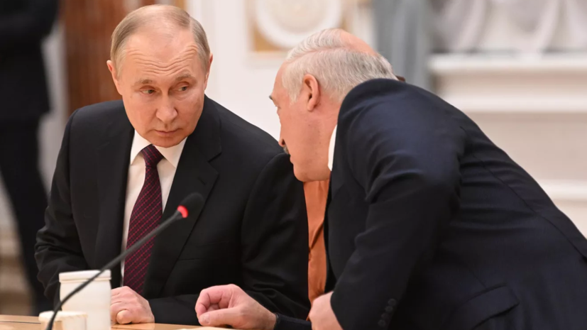 Встреча Путина и Лукашенко началась в Сочи