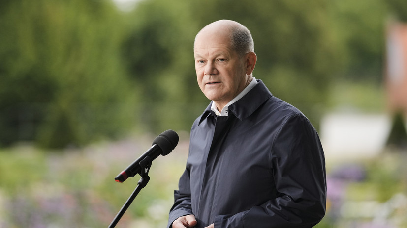 Шольц ответил на публикацию о Германии как о «больном человеке Европы»