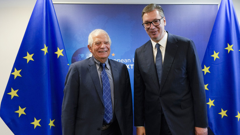 Вучич заявил, что ЕС никогда не оказывал Сербии такую поддержку, как Украине