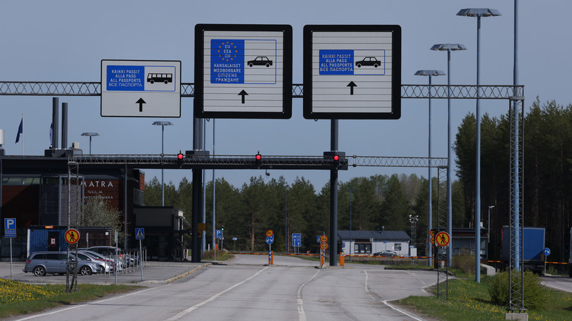 Пассажиропоток на финско-российской границе сократился на 7%